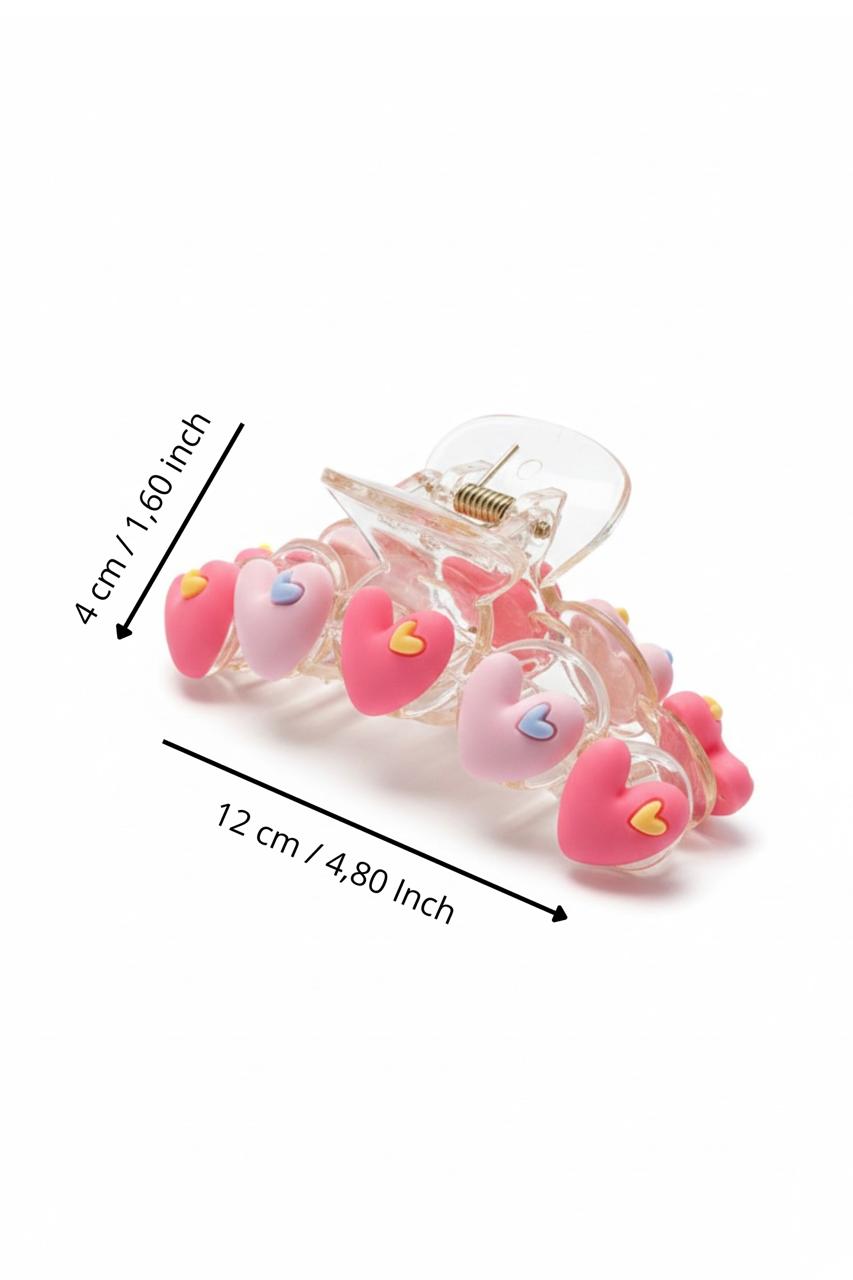 Sweet Heart Hair Claw