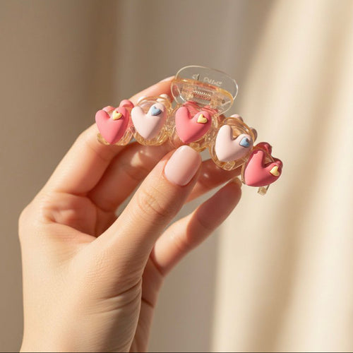 Sweet Heart Hair Claw